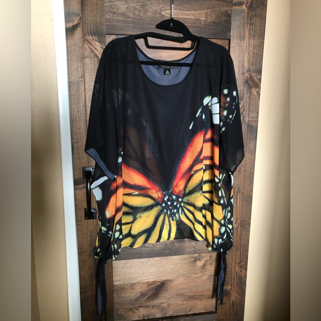 Sheer Woven Topper By Colleen Lopez